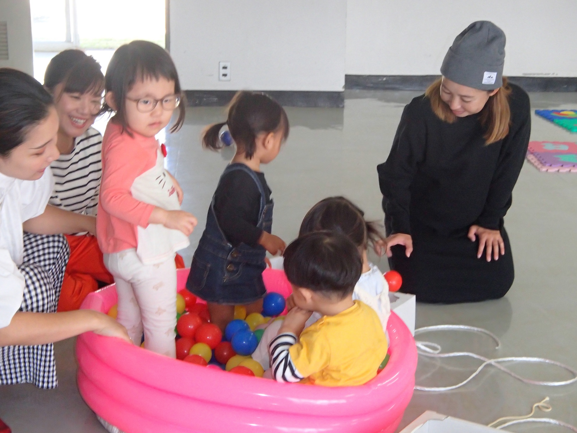 ボール運びのはずが。