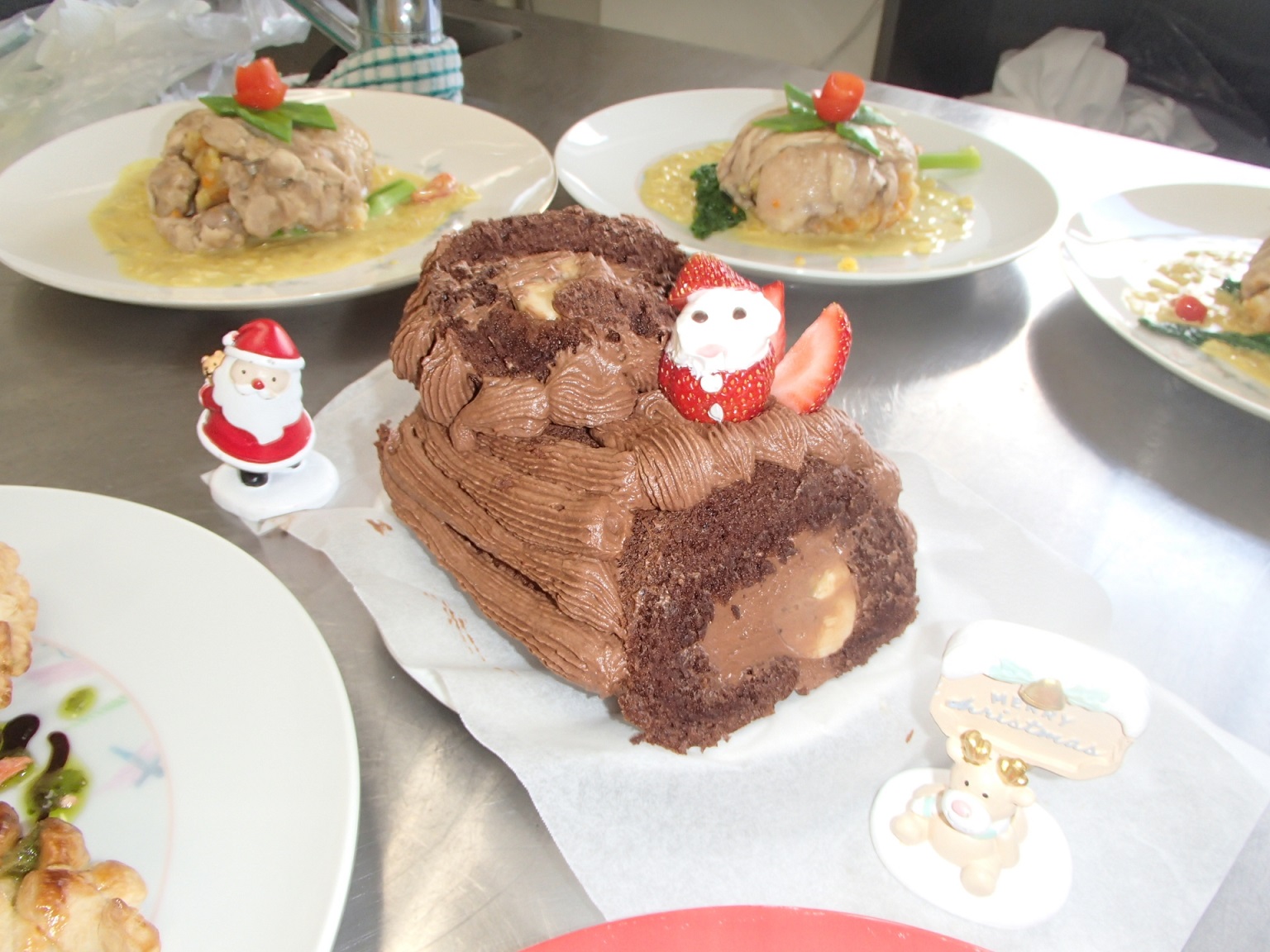 12月ブッシュドノエル