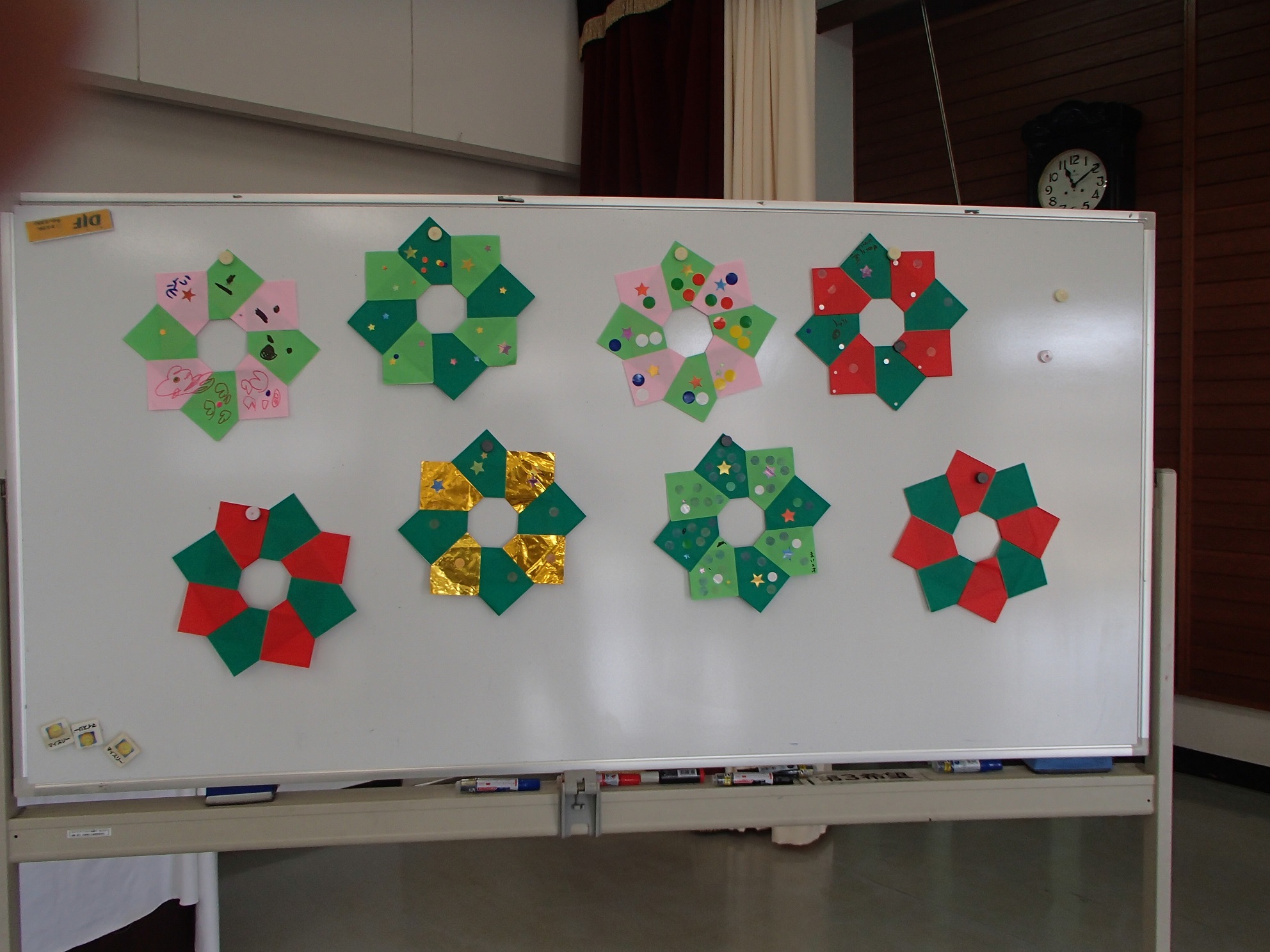 すくすく広場クリスマスリース