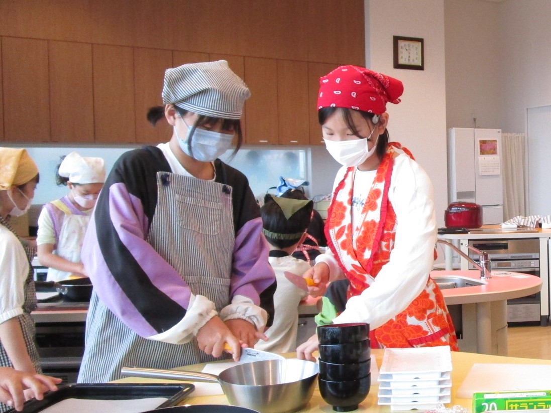 クッキングの様子