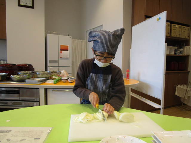 クッキングの様子