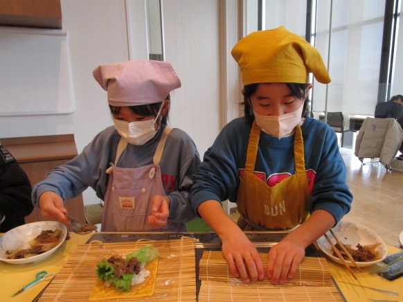 クッキングの様子