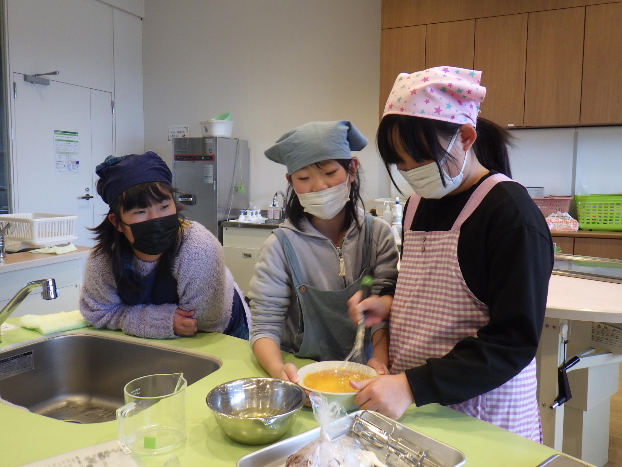 クッキングの様子