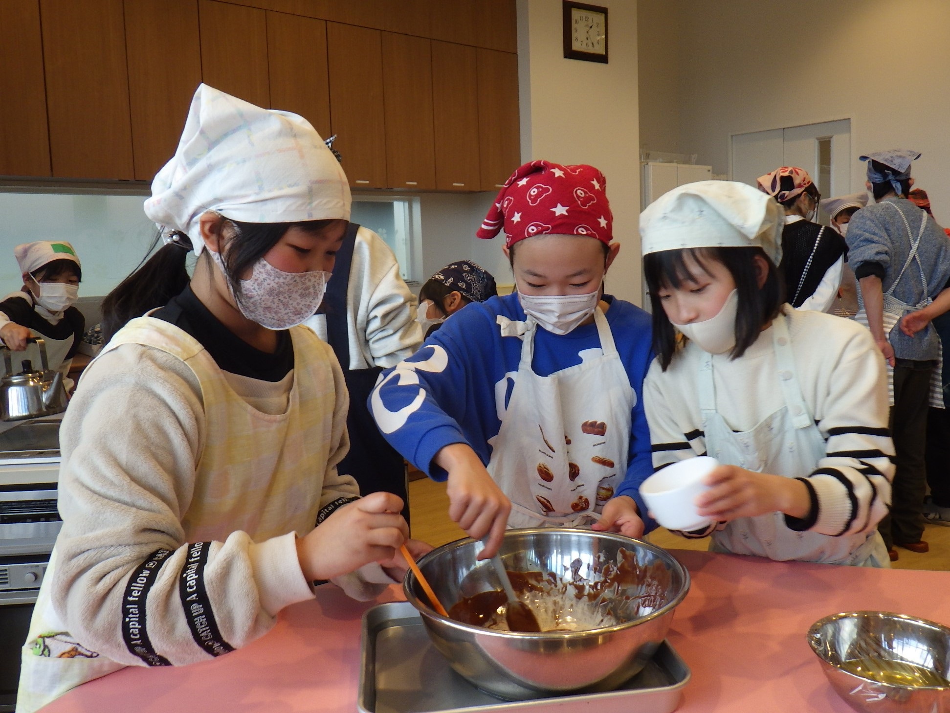 クッキングの様子