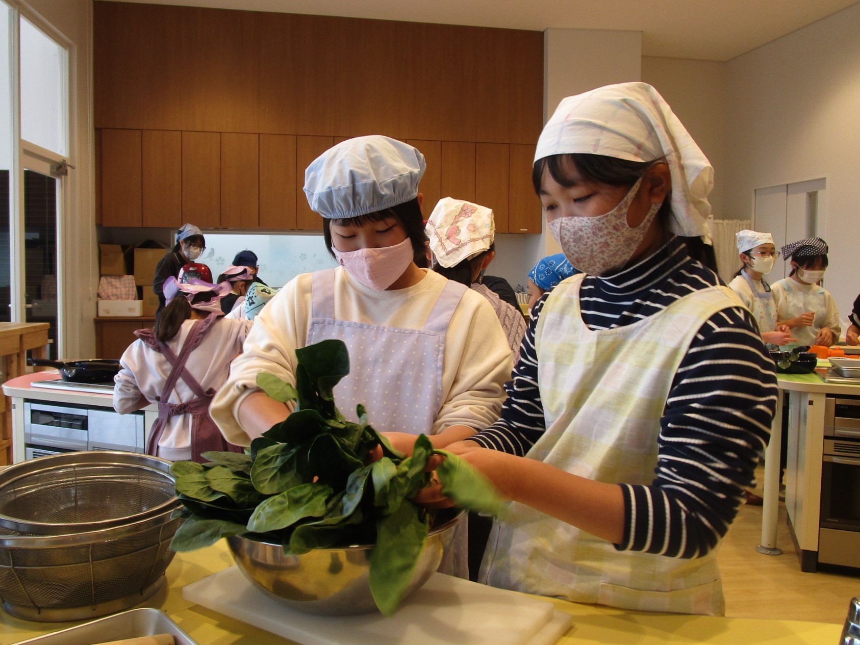 クッキングの様子