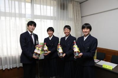 29年12月14日西工陸上部激励訪問