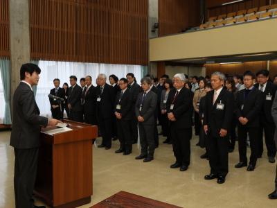 30年1月4日仕事はじめ式