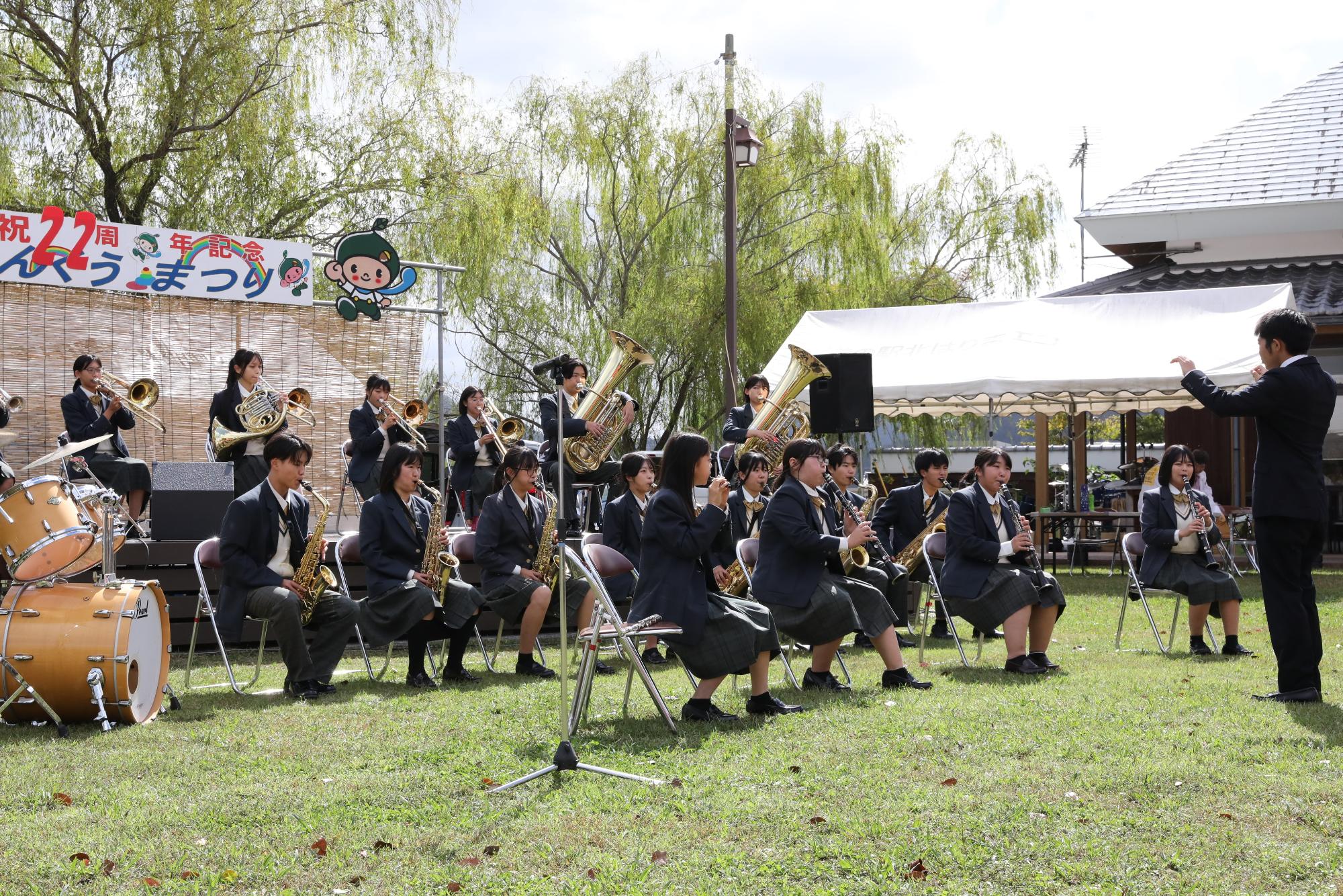 JR加古川線カルチャーフェスティバル　西脇高校生の演奏