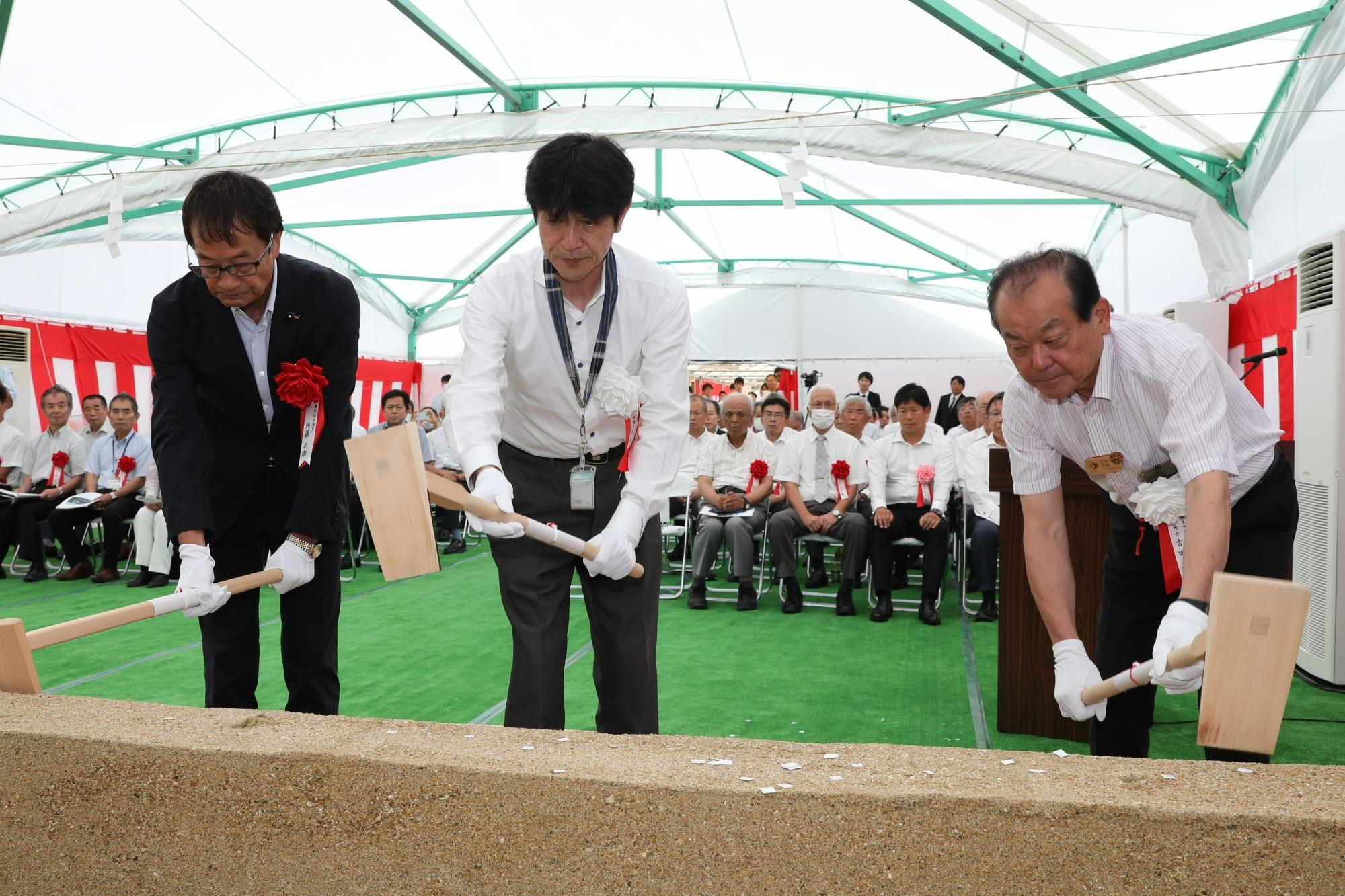 新ごみ処理施設起工