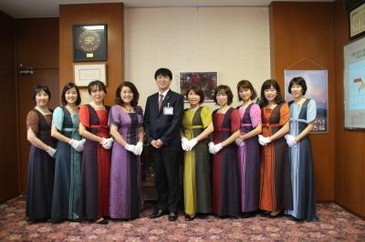 31年2月19日ティンカーベル表敬