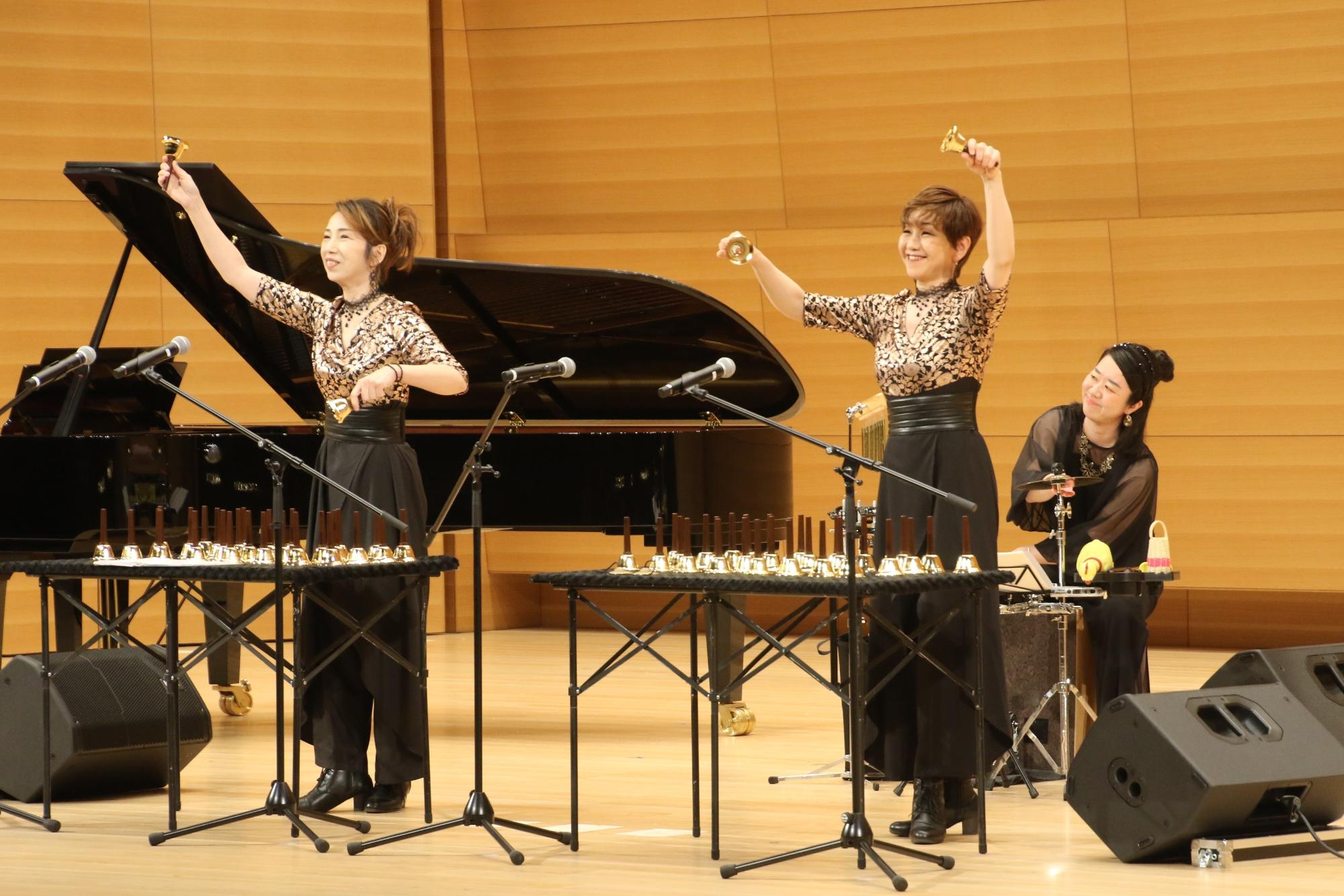 ミュージックベルトーンチャイム全国コンテストの様子