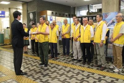 メッセージ伝達の様子