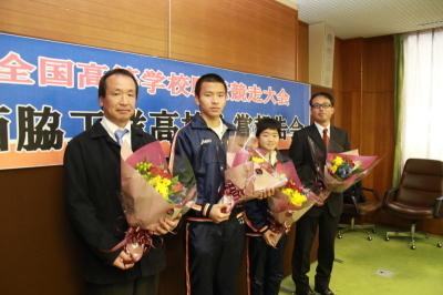 28年12月26日西脇工業駅伝入賞報告会