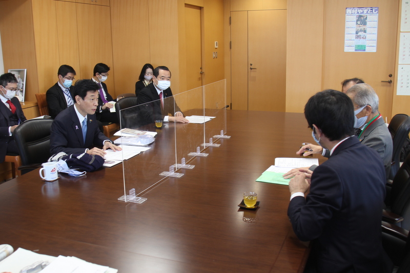 西村大臣と面談1