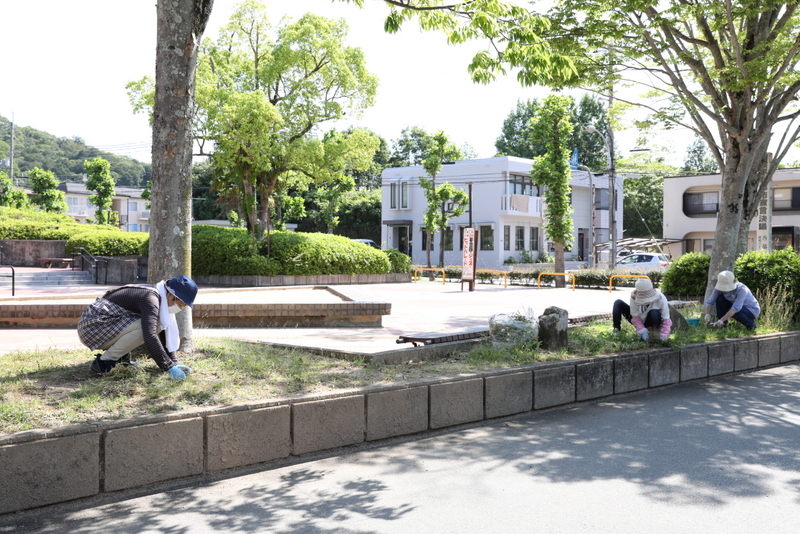 市職員OBOGによる奉仕作業