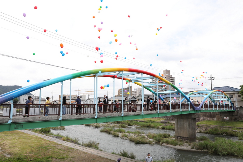 豊川歩道橋お披露目会