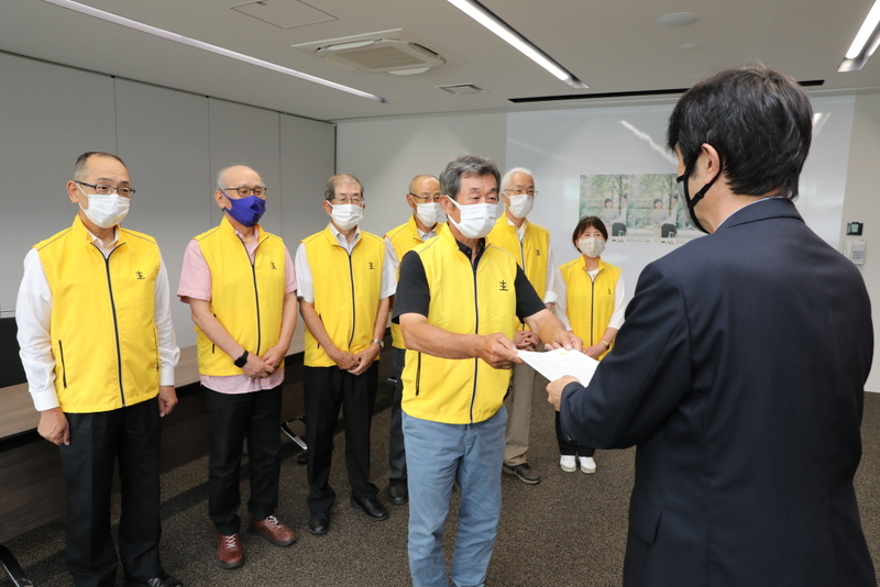 社会を明るくする運動総理大臣メッセージの伝達