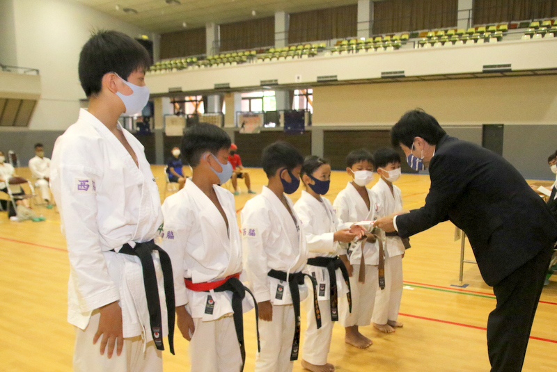 全国大会出場者壮行会