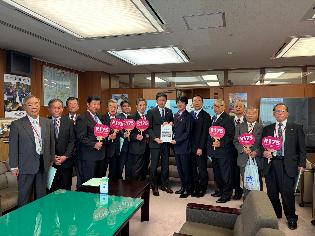 国道175号東播丹波連絡道路整備促進期成同盟会が要望会を実施