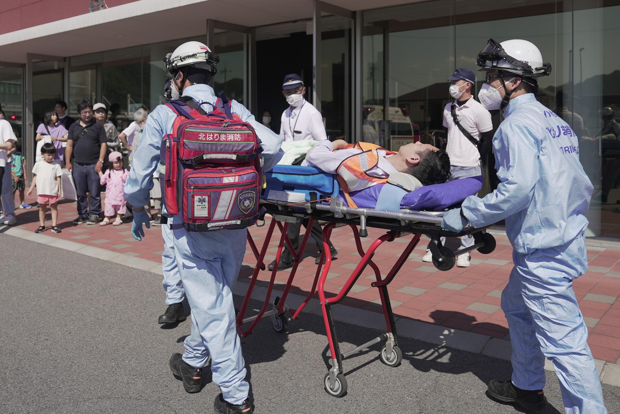 避難訓練コンサート　避難訓練