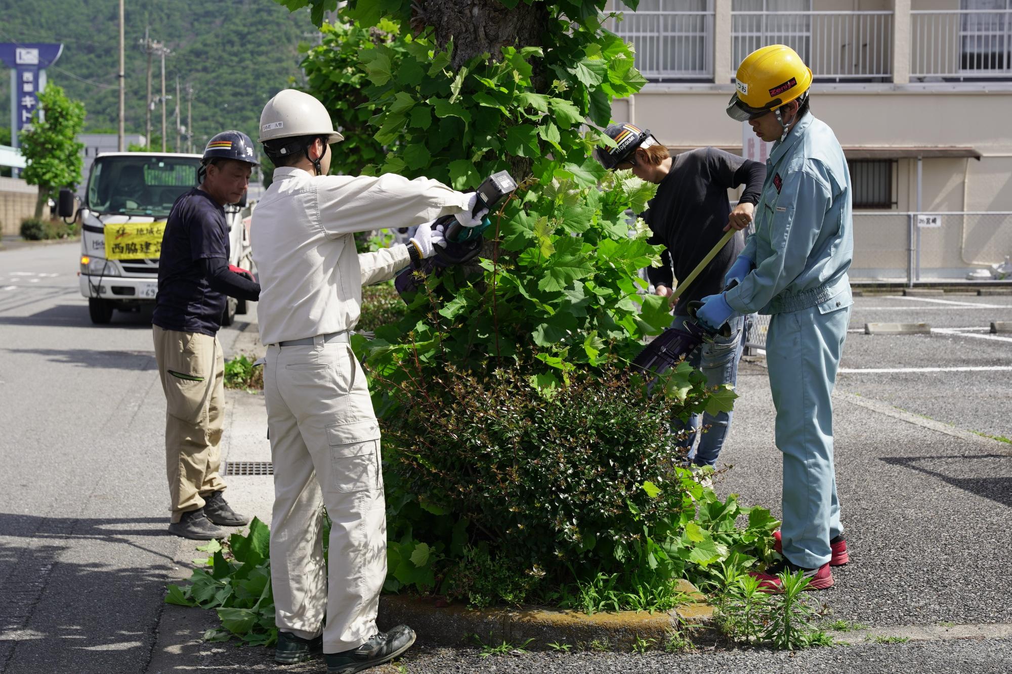 「善意の日」奉仕作業