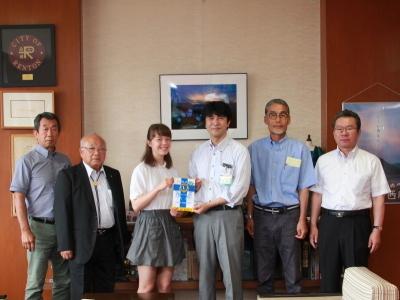 29年7月26日ライオンズクラブ交換学生