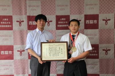 28年7月5日スポーツ賞贈呈