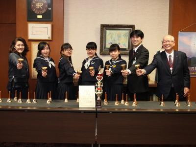 30年3月20日フェアリーベル表敬訪問