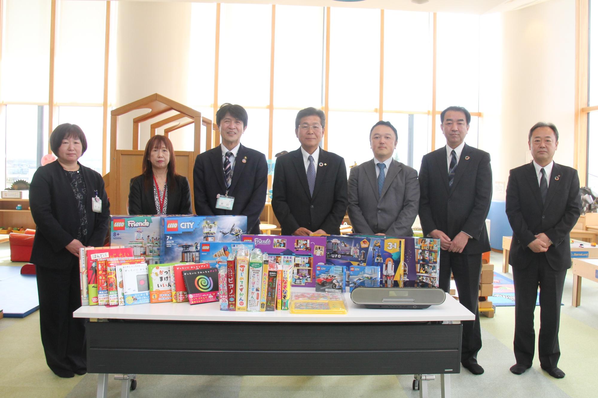 兵庫県信用組合から寄付