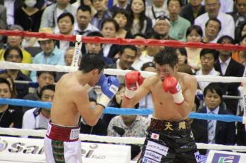 長谷川穂積選手の試合