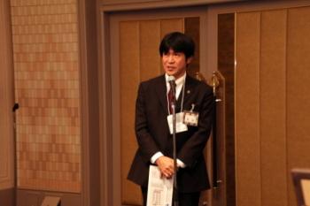 挨拶させていただきました