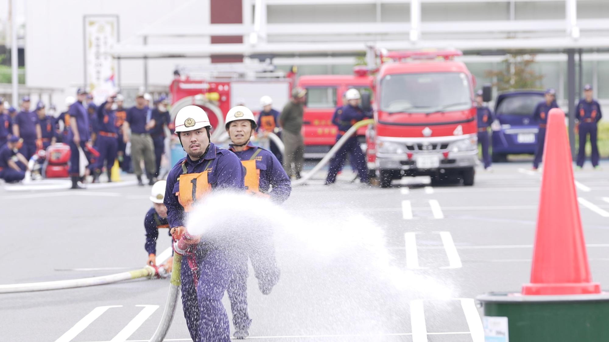 消防団消防実践操法