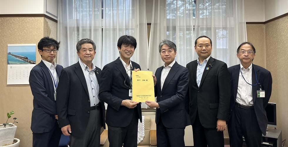 令和4年度一般国道175号整備促進期成同盟会　夏季要望　財務省主計局長