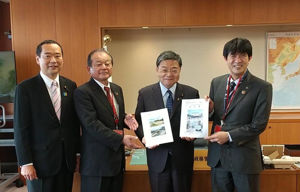 令和4年度西脇市多可町合同要望会　東京　国土交通省古川政務官