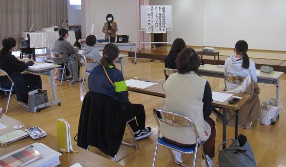 園長先生の話の様子