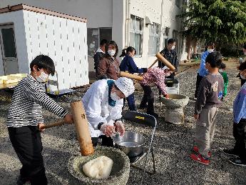 餅つき
