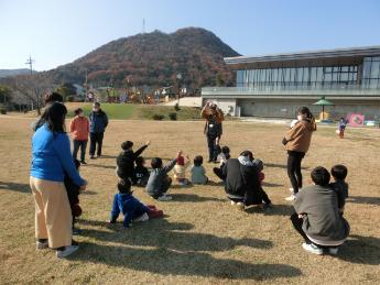 焼き芋体験　外遊び