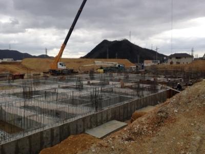 基礎工事の様子