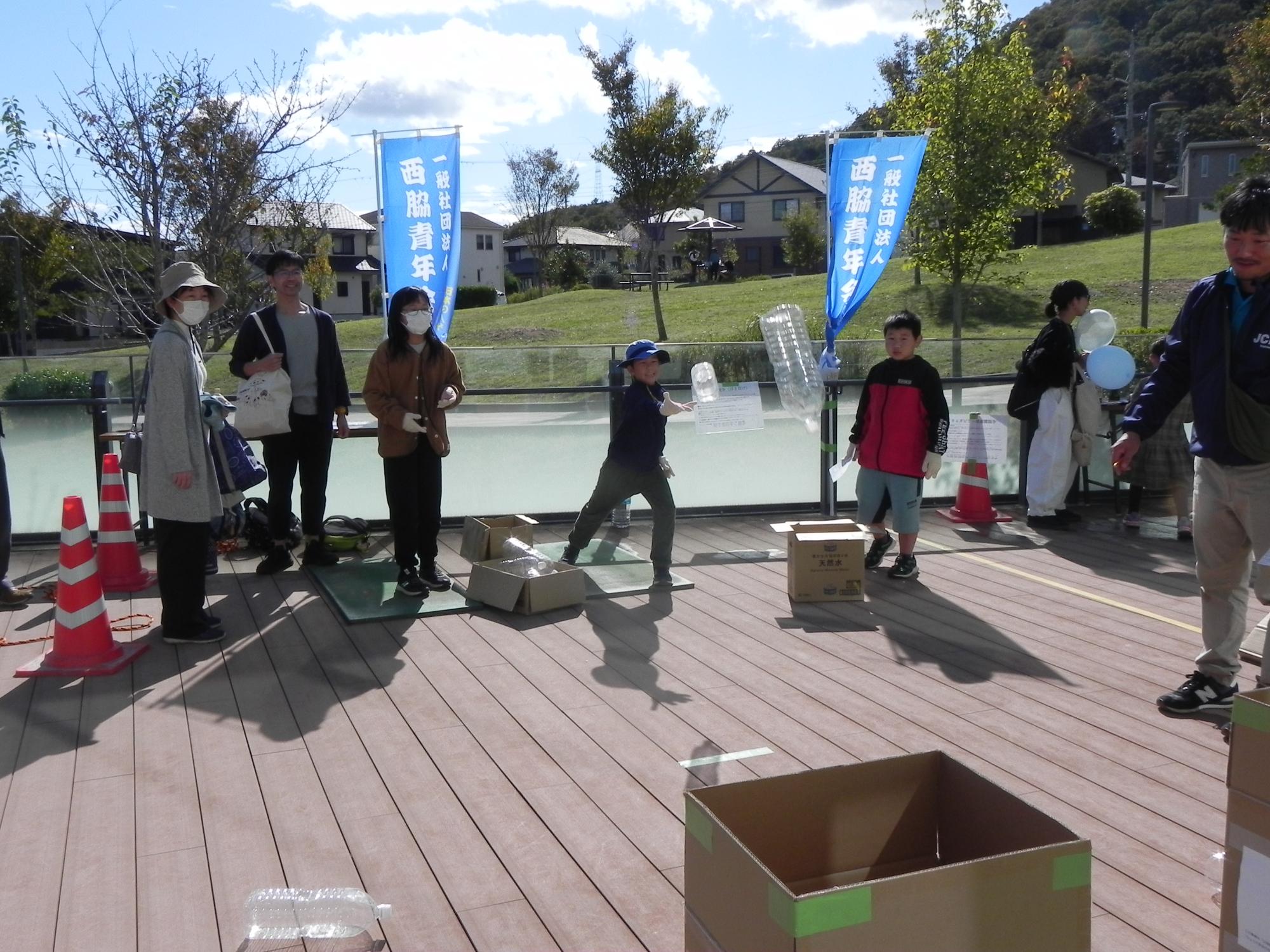 防災スポーツ体験