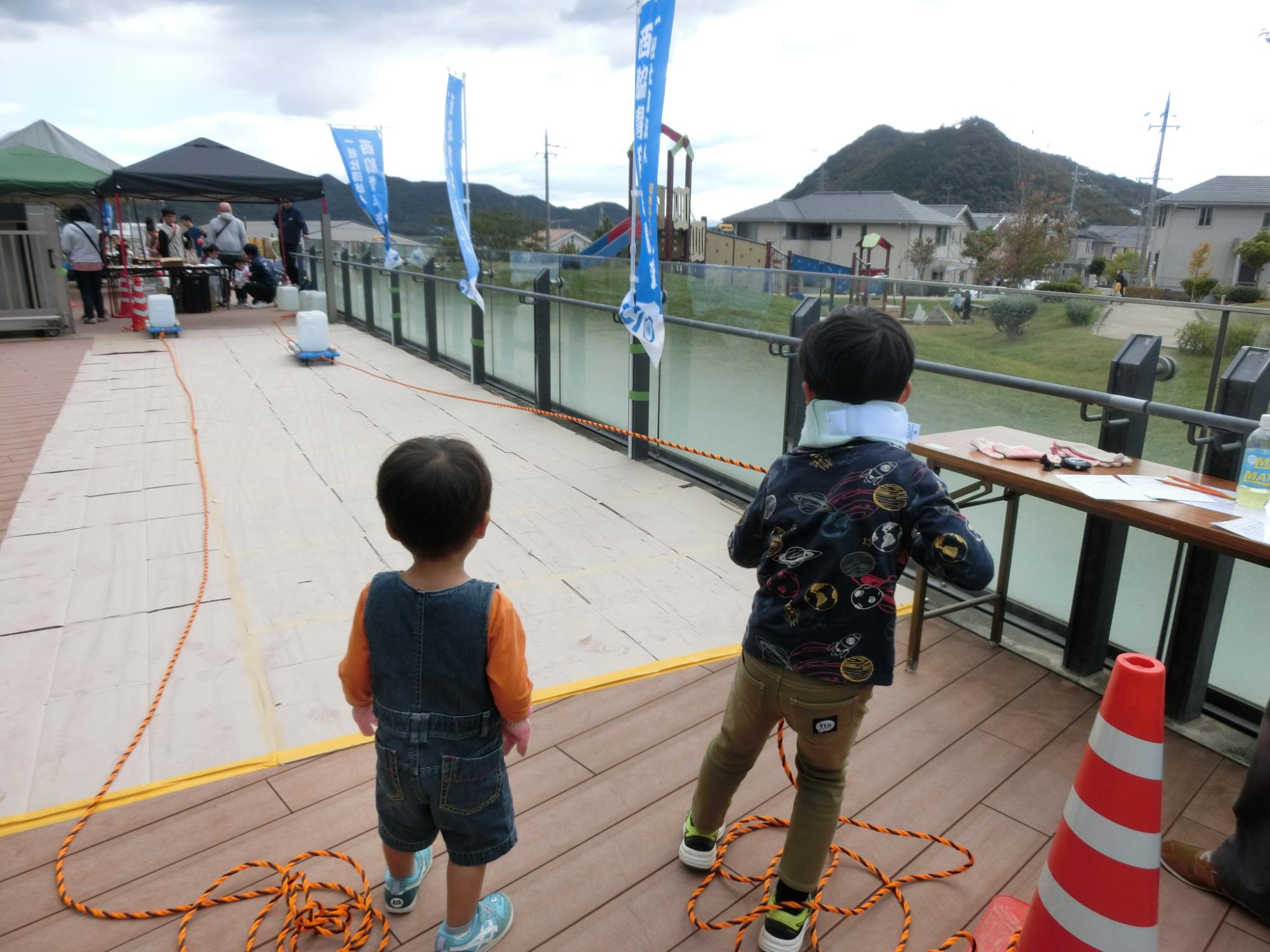 防災スポーツ体験