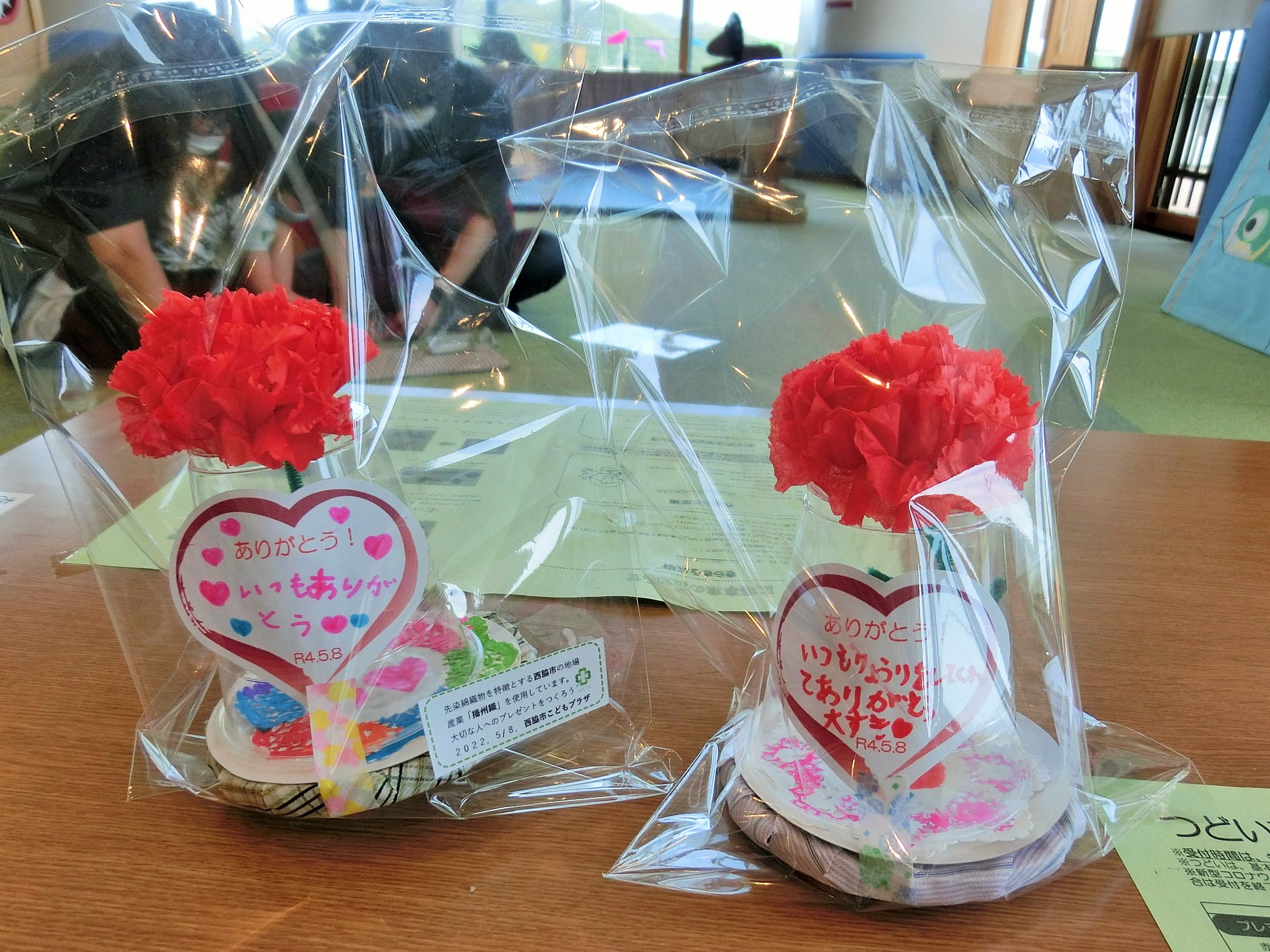 カーネーションの工作