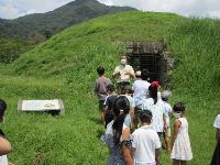 古墳の見学