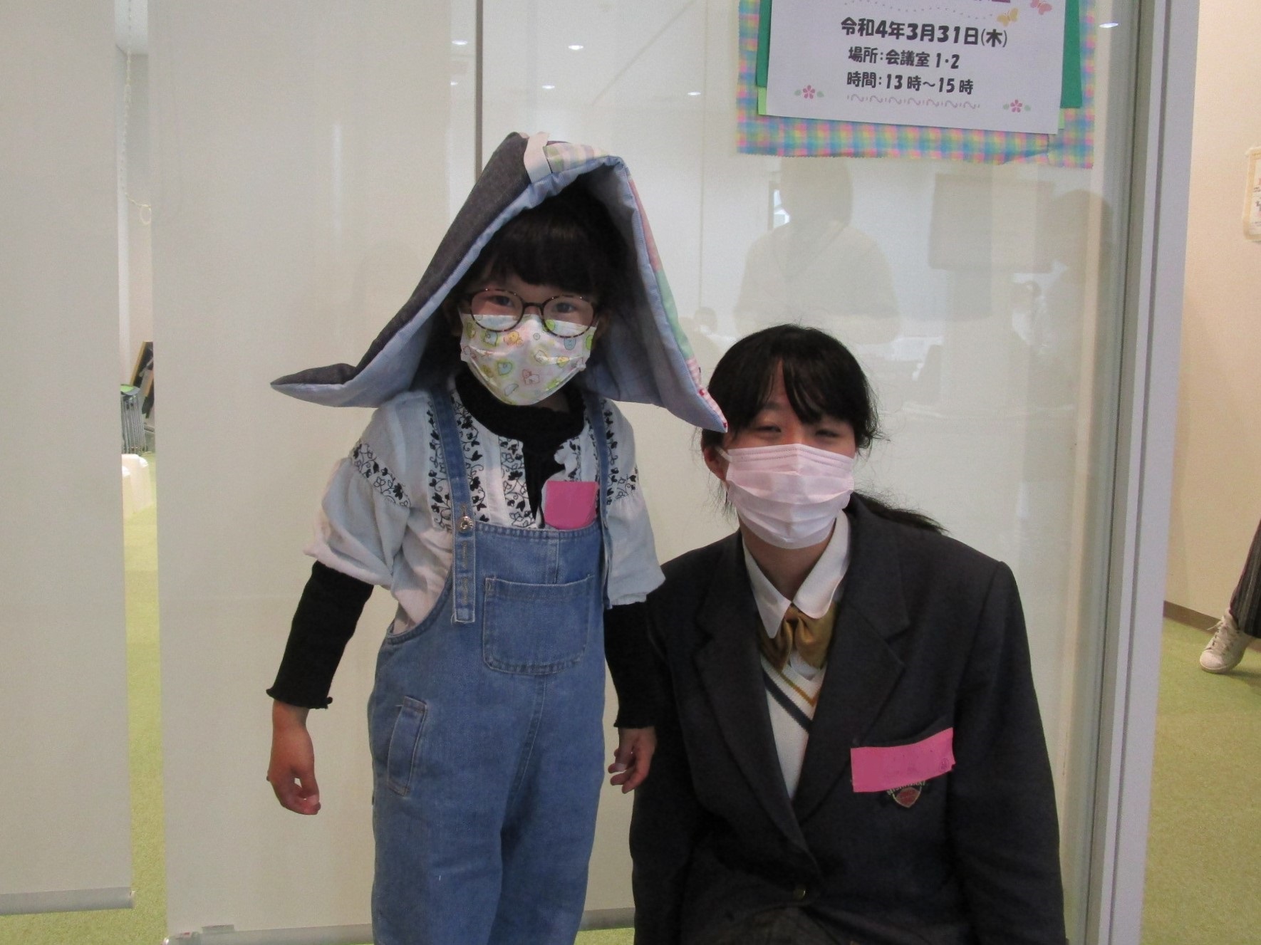 防災頭巾が完成！