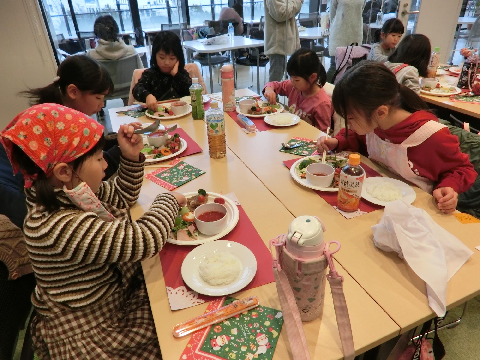 12月クッキングの様子