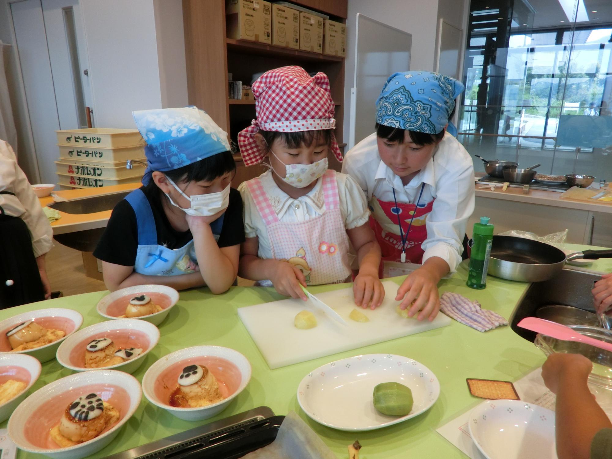 7月クッキングの様子