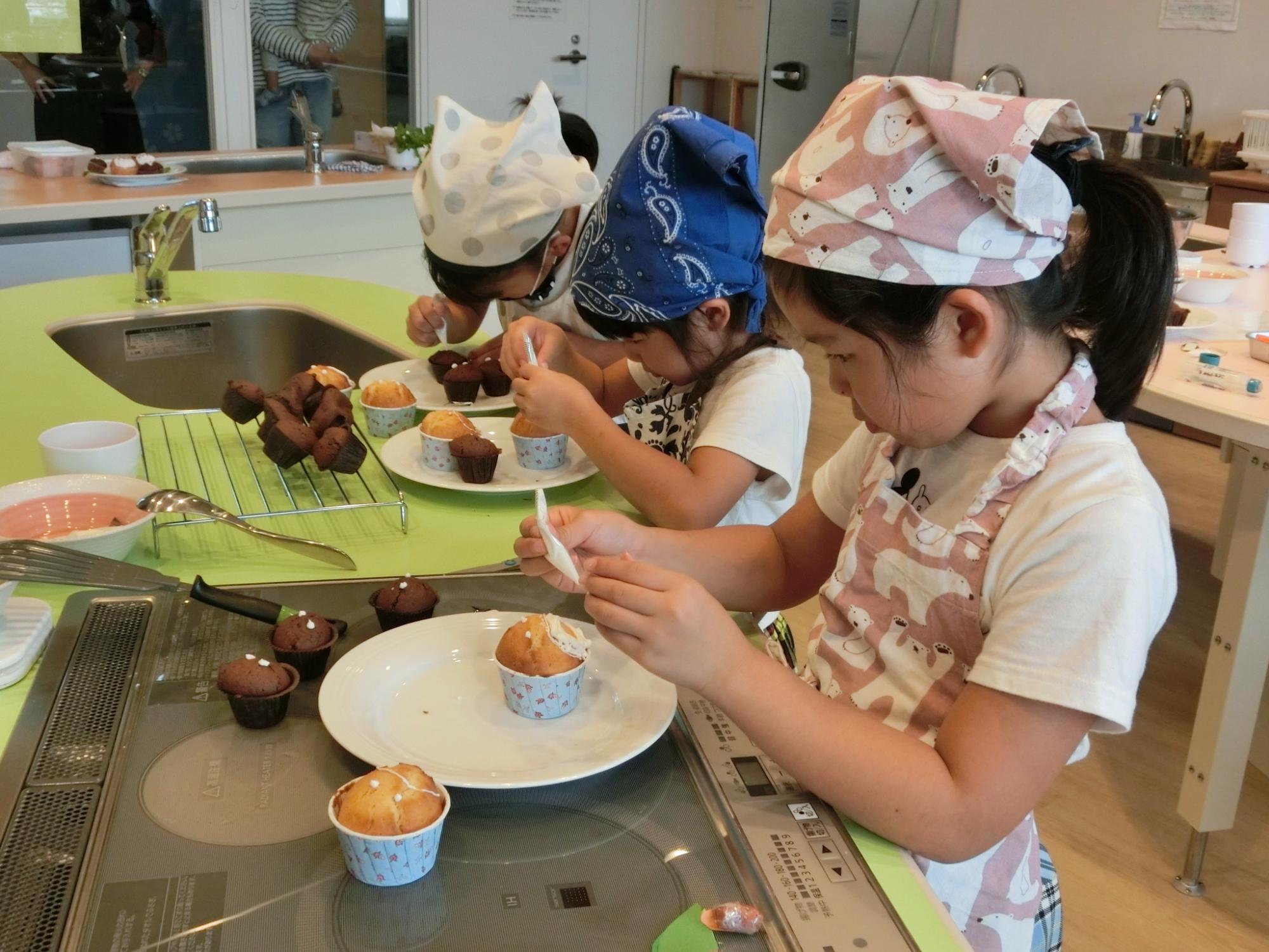 9月クッキングの様子