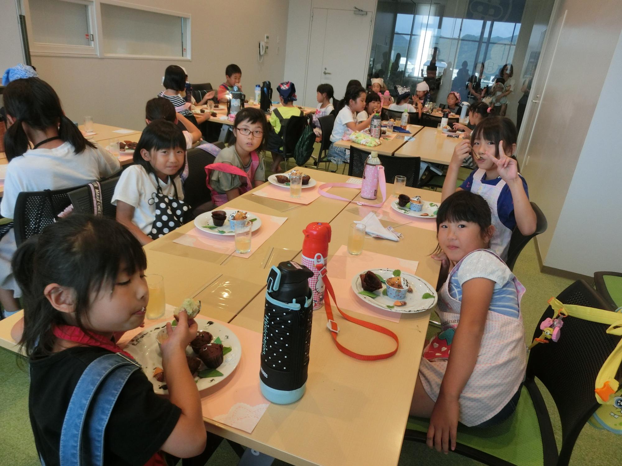 9月クッキングの様子