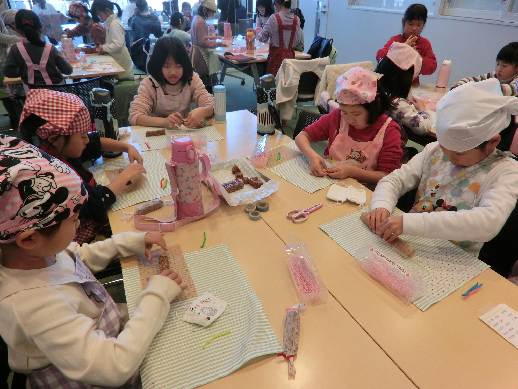 2月クッキングの様子