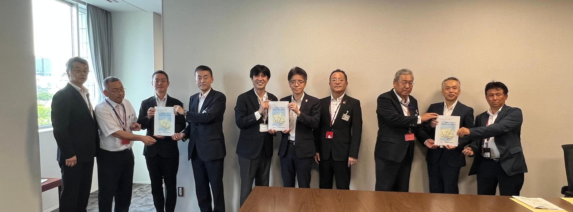 175期成同盟会夏近畿地方整備局要望会全体写真