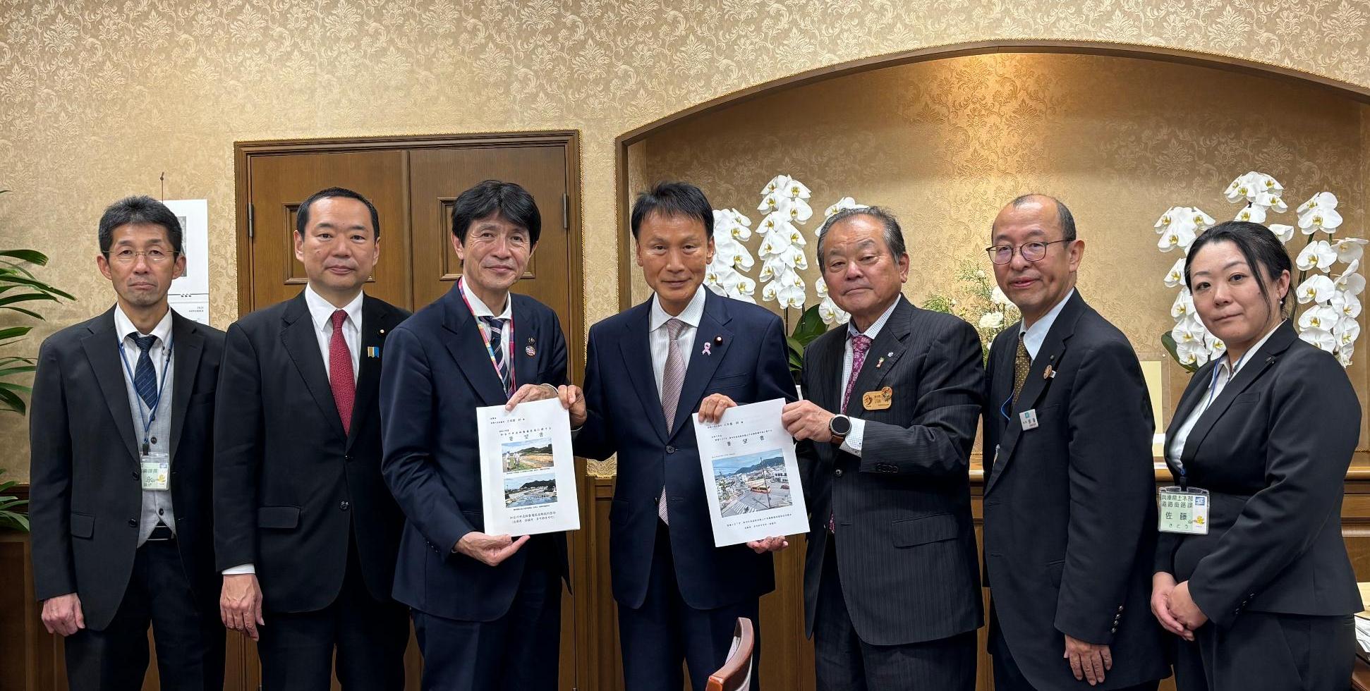 令和7年度西脇市・多可町東京合同要望会（財務省大臣政務官面談）